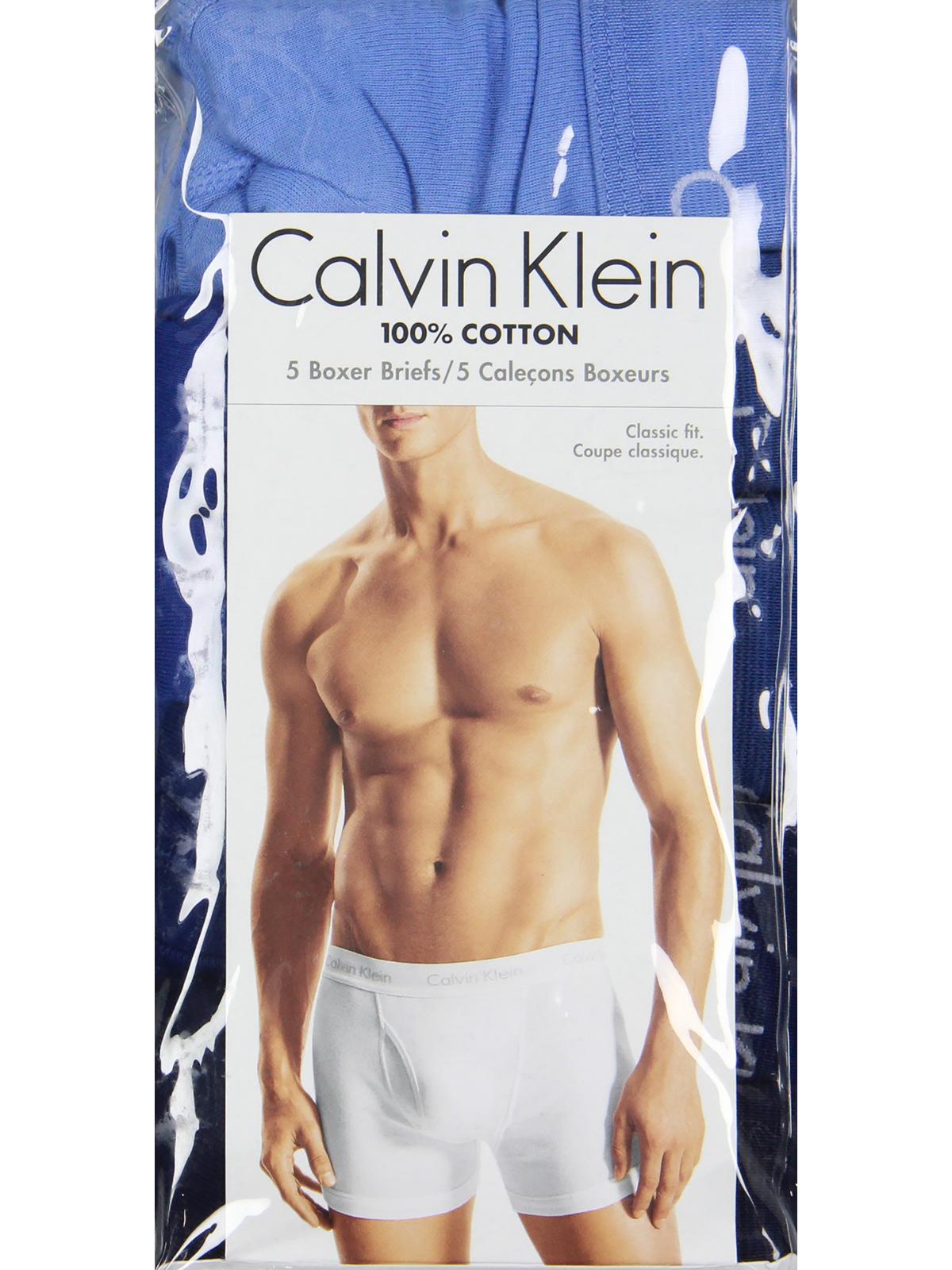 Calvin Klein Mens 5 Pack Classic Fit Boxer Briefs